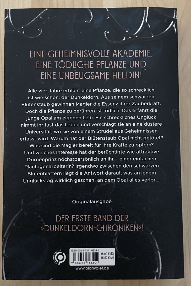 Bücher: Die Dunkeldorn-Chroniken Band 1-3 – Neu (gemäss Beschreibung) aus Toffen von cena_st 2