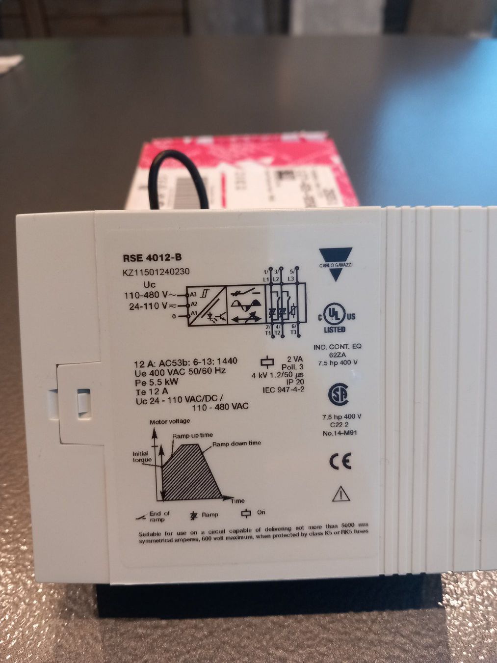 Composants électroniques: Sanftstarter RSE 4012-B / neuwertig – D'occasion à Bad Zurzach par Waage15 3