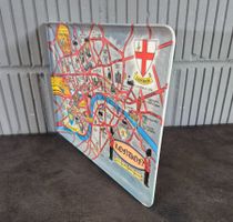 A PAVO Vintage Souvenir Tablett London Serviertableau