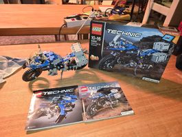 LEGO Technic 42063 BMW R 1200 GS Motorrad unbespielt