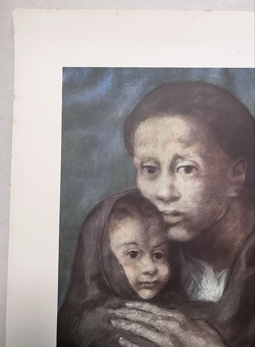 Grafica & Litografie: Pablo Picasso, Maternité (handsigned) – Usato da Cadempino venduto da RVA2301 2
