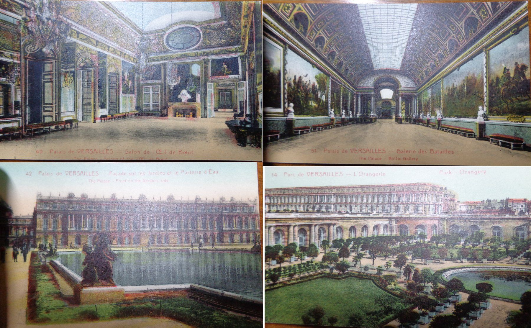 Cartoline postali: Versailles Karten-Booklet 25 Karten 1932 – Usato da Bürglen TG venduto da StampGraf 3