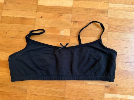 Top BH Schwarz Mädchen Girls L Größe 152-158