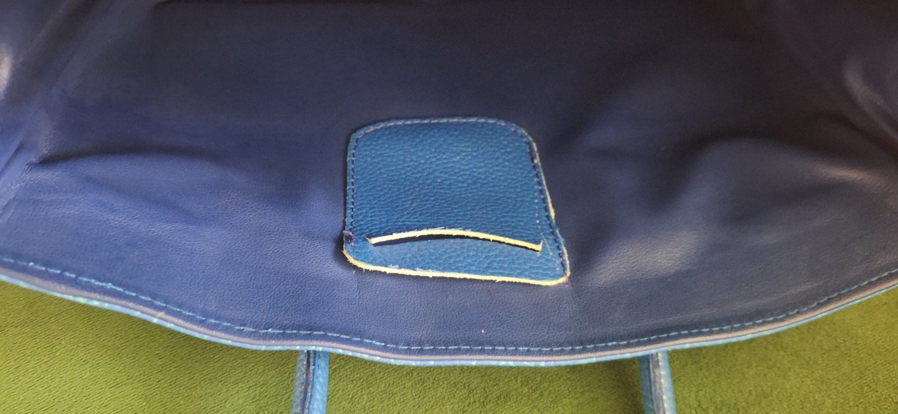 Borse da donna: Blaue stylische Tasche – Usato da Zürich venduto da If4 6