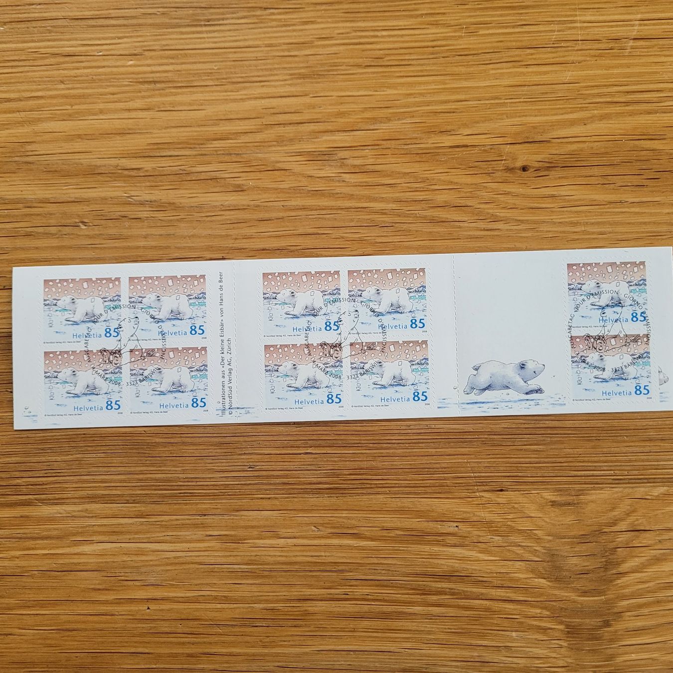 Tous les timbres: Markenheftchen CH ET Bäriwil 2008 – D'occasion à Biel/Bienne par Destockweb
