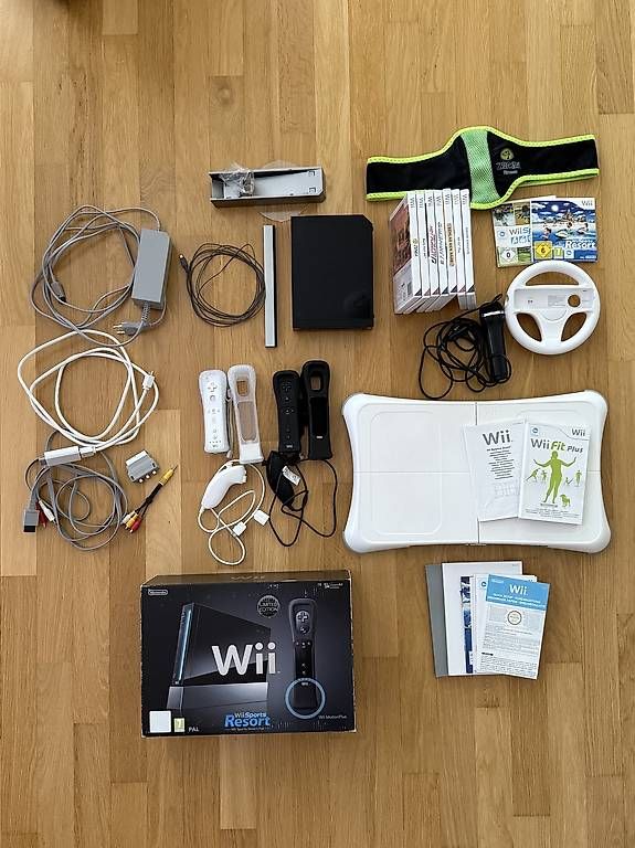 Console: Nintendo Wii Komplettset inkl. 9 Games – Usato da Brunnen venduto da nad_2n7l
