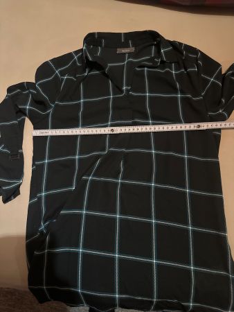 Schwarze Bluse von Yessica, Grösse 40
