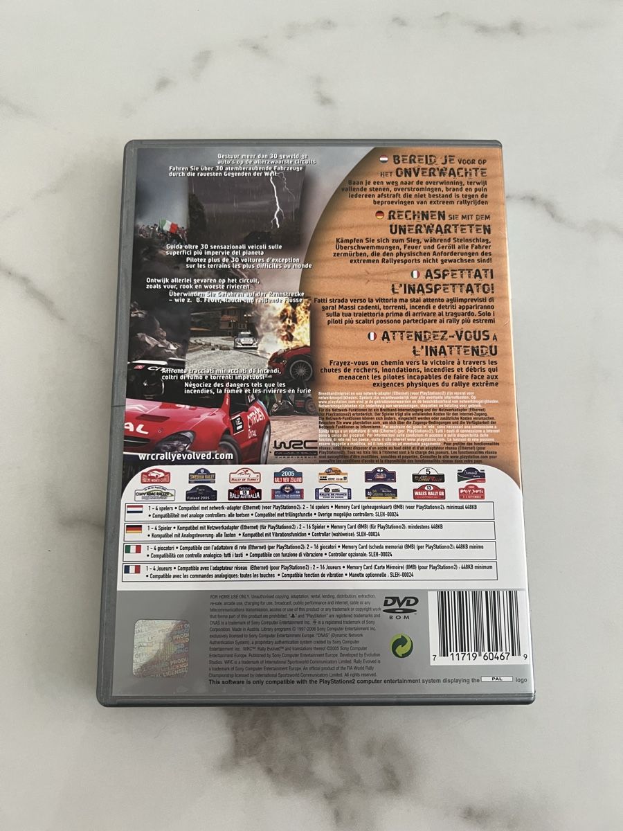 Sony Giochi: WRC Rally Evolved PS2 Platinum - Retro Game Spass! – Usato da Düdingen venduto da Joeymoey 2