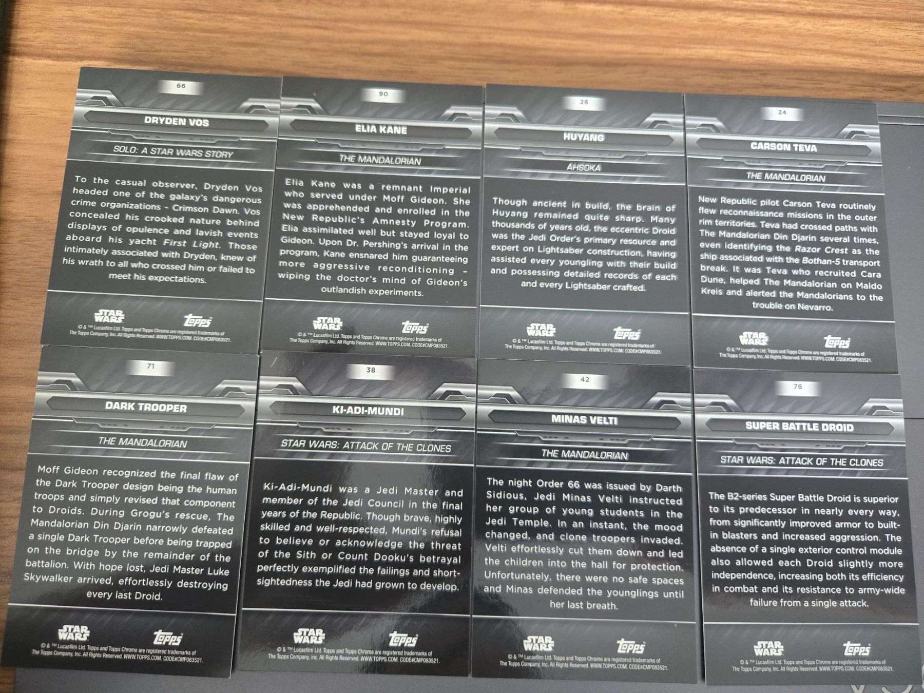 Topps Cartes à collectionner: Star Wars Topps Chrome Black Card – D'occasion à Pregassona par med_fk22 1