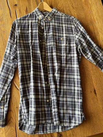 Hemd Kariert Knowledge Cotton Apparel Slim Fit Grösse L