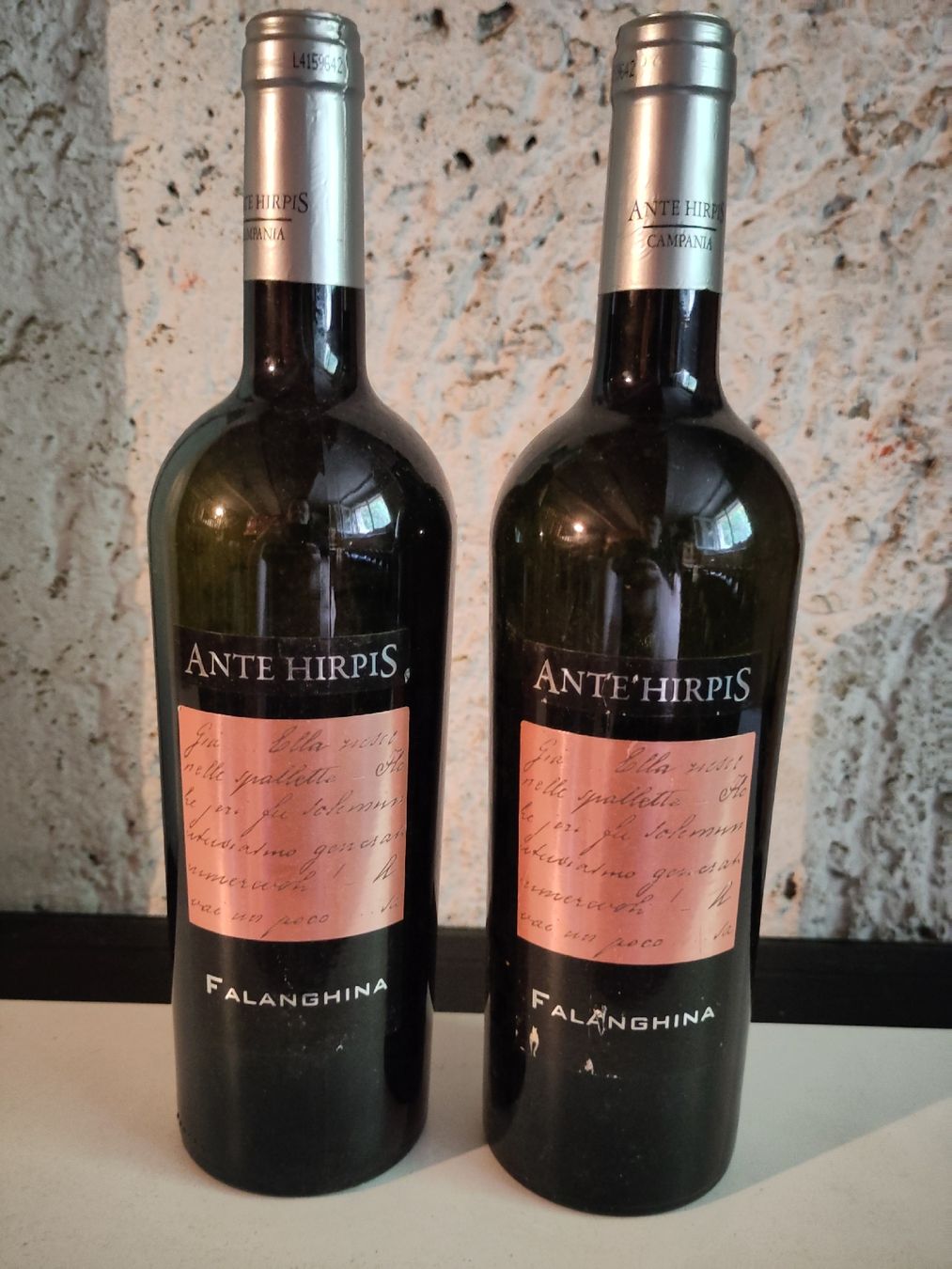 Vino: 2 FL. "ANTE HIRPIS" FALANGHINA 2012 – Nuovo (secondo la descrizione) da Basel venduto da Morgenmuffel