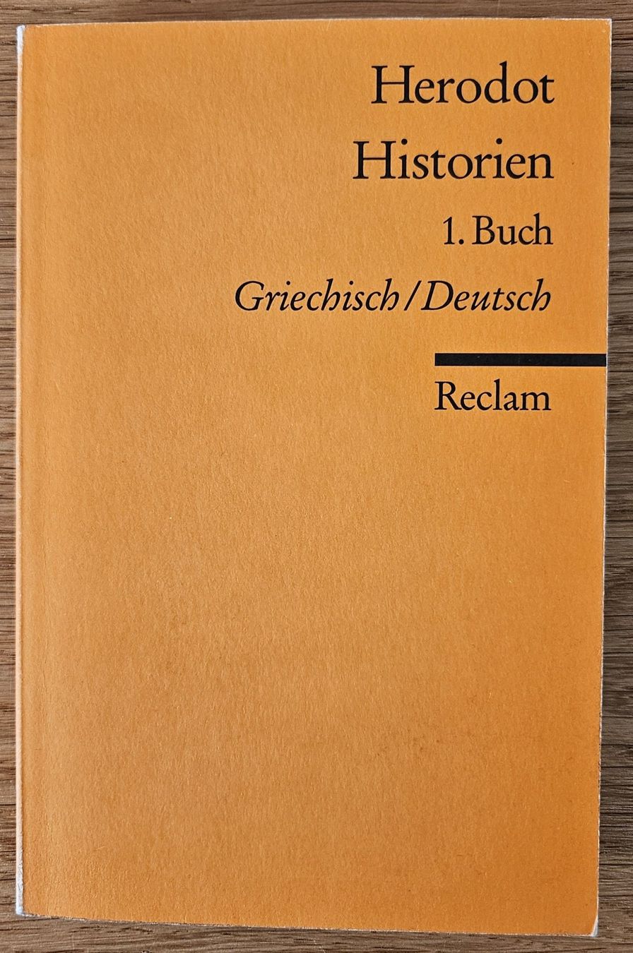 Libri: Herodot: Historien 1. Buch – Usato da Schaffhausen venduto da asyouwestley