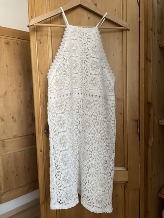 Robe blanche crochet style bohème été chic T S Zara ☀️