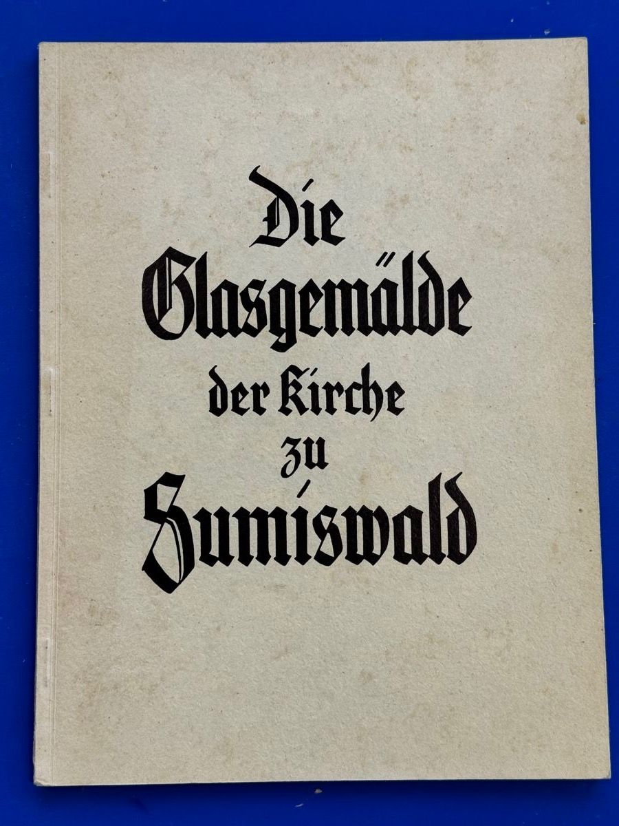 Livres: Die Glasgemälde der Kirche zu Sumiswald. 1937. – D'occasion à Adliswil par buch_und_kunst
