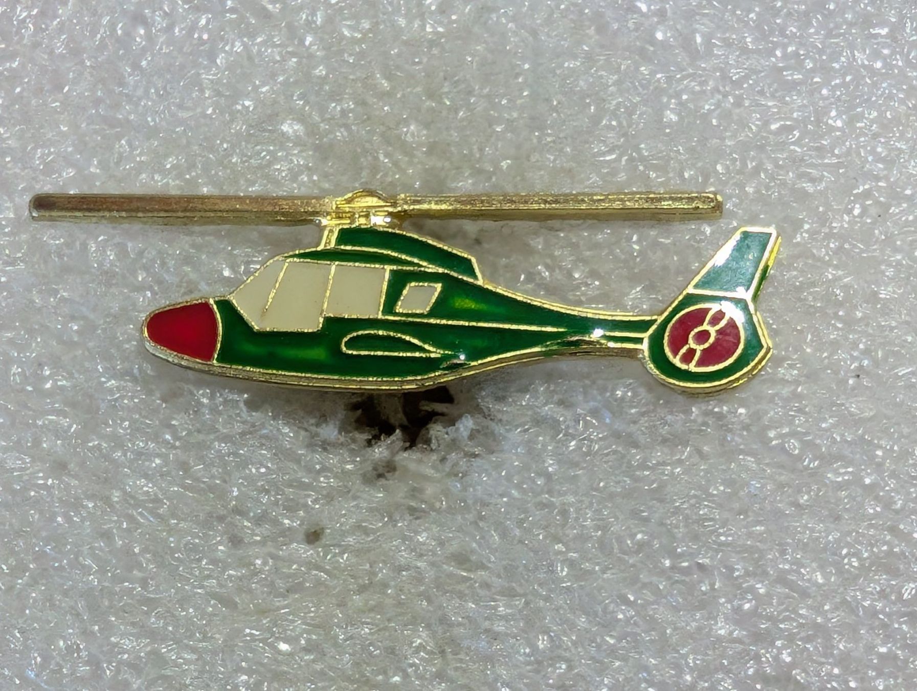 Placchette & Badge: Ansteckpin 125: Helikopter – Usato da Oppligen venduto da Pin-Fall-Shop