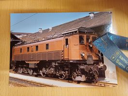 Postkarte SBB Be 4/6 Gebirgsschnellzuglok