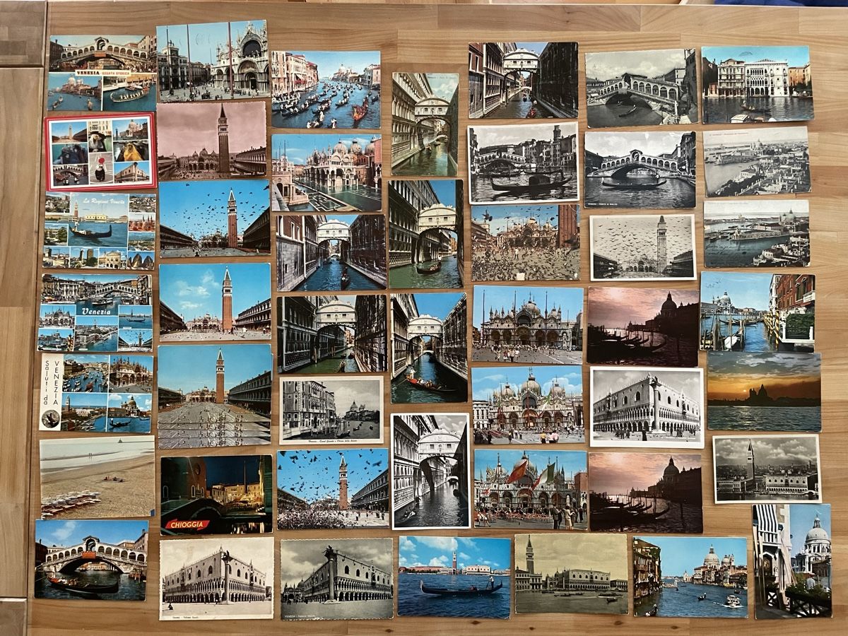 Ansichtskarten: 290 AK von Venedig / Venezia – Gebraucht aus Rümlang von euqinom16 1