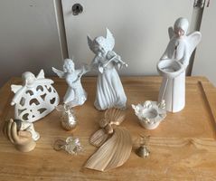 Konvolut Engel Figuren Keramik Porzellan und mehr