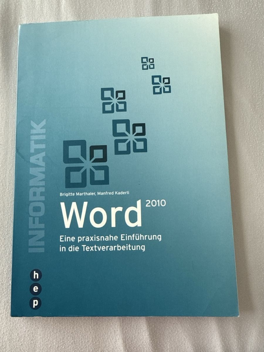 Livres: Word 2010 - Lehrbuch – Neuf (Voir description) à Trimbach par ars_dy8r
