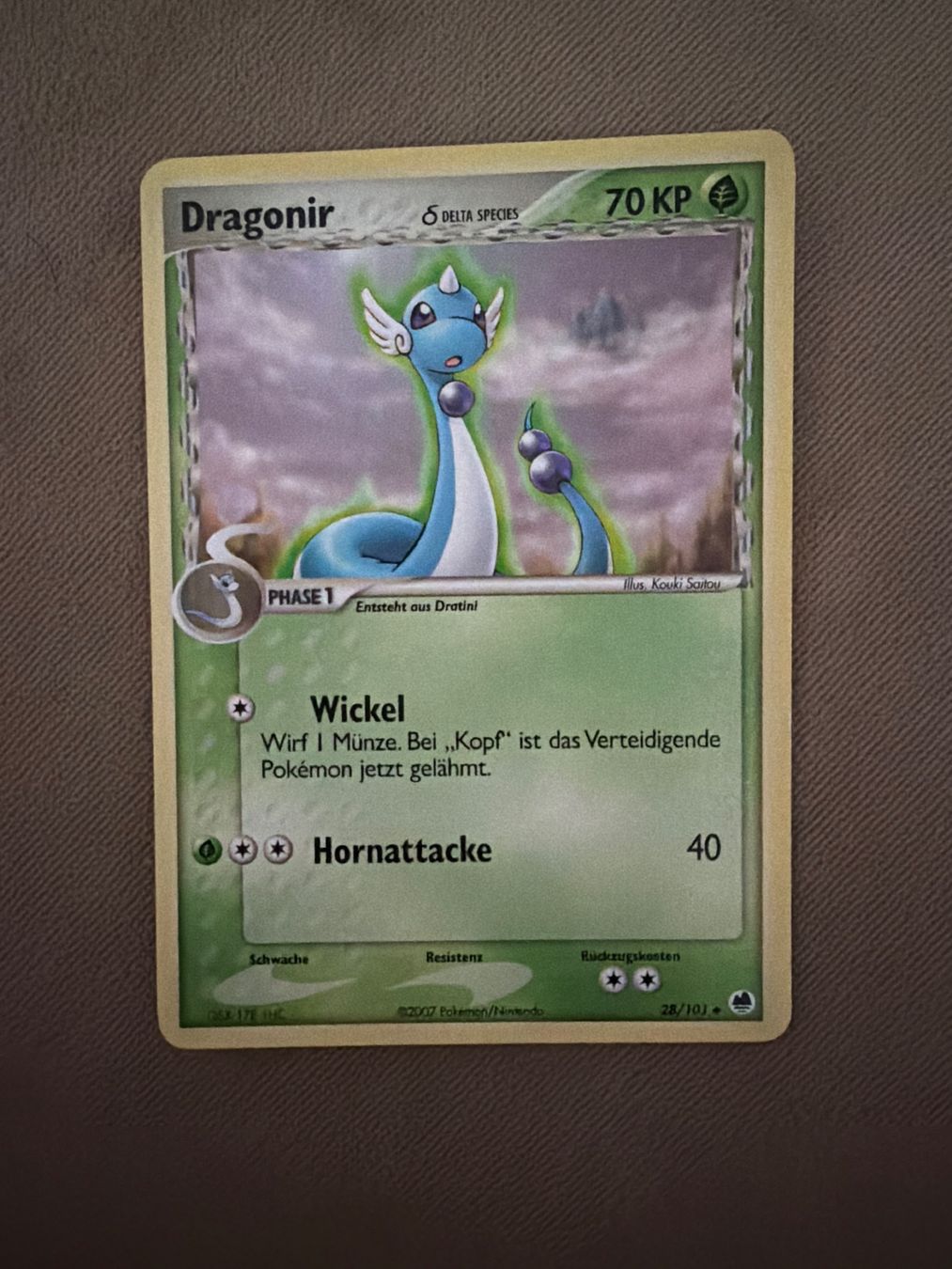 Pokémon Carte collezionabili: Pokemon Dragonir 28 / 101 – Usato da untersiggenthal venduto da stephanymar