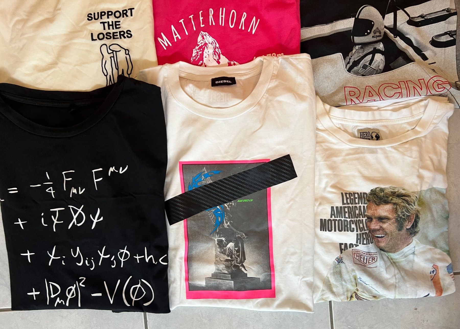 Magliette Polo: Lot de 9 T-shirt taille M – Usato da Basel venduto da La.Bonne.affaire 3