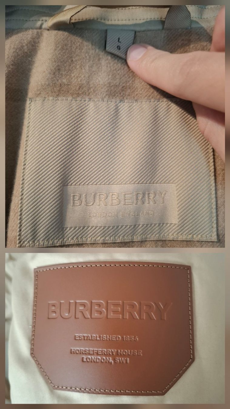 Burberry Cappotti: Burberry Ashwick Double Breasted Quilted Down Coat, L – Usato da Carouge GE venduto da Juli_03 6