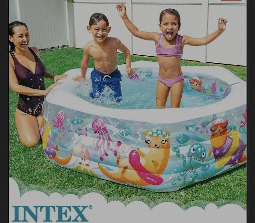 Intex Schwimmbad: NEU INTEX Kinderplanschbecken 191x178cm – Gebraucht aus Rüti ZH von la-93 2