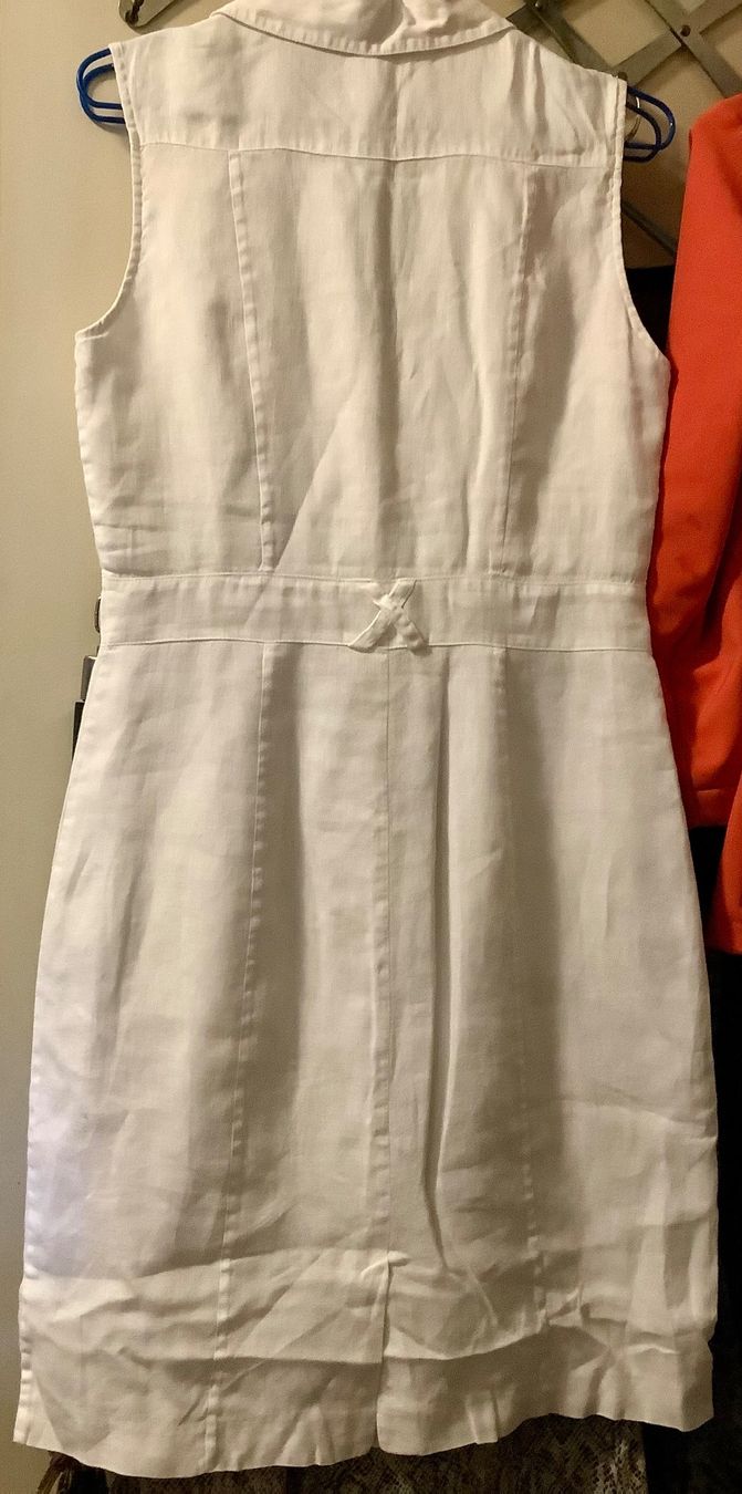 Robes: Leinen Kleid Weiß, gr 36 – D'occasion à Diessenhofen par vola123 2