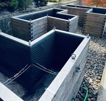 Hochbeete Set L-Form und T-Form gebraucht aus Lärche massiv 