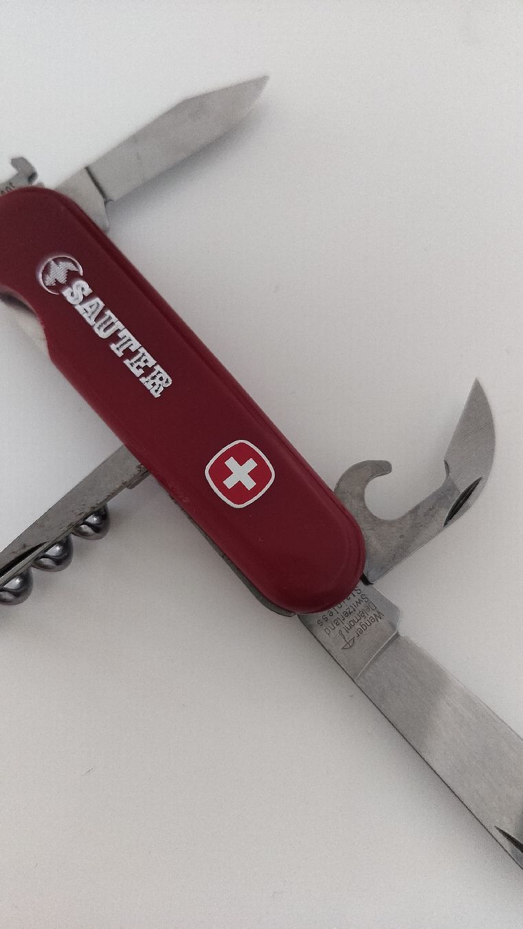 Wenger Coltelli tascabile: Sauter Tasche Messer Swiss – Usato da Basel venduto da Meda.moja 1