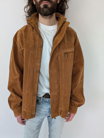 Kingfield Wildleder Jacke, Herren Gr. 54, Top Zustand!