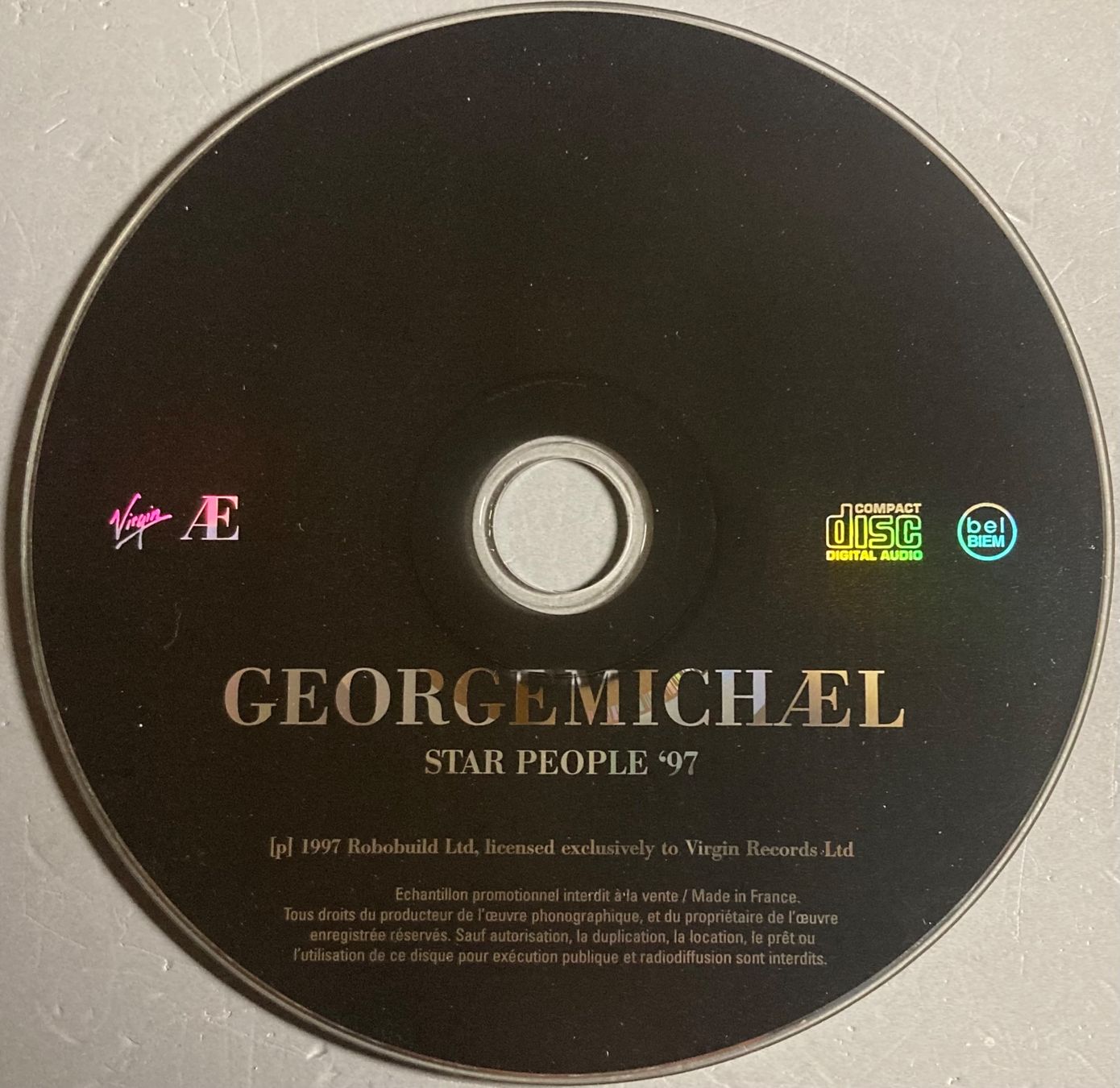 CDs: GEORGE MICHAEL - STAR PEOPLE '97 – Gebraucht aus Poliez-Pittet von Newtown-Records 2