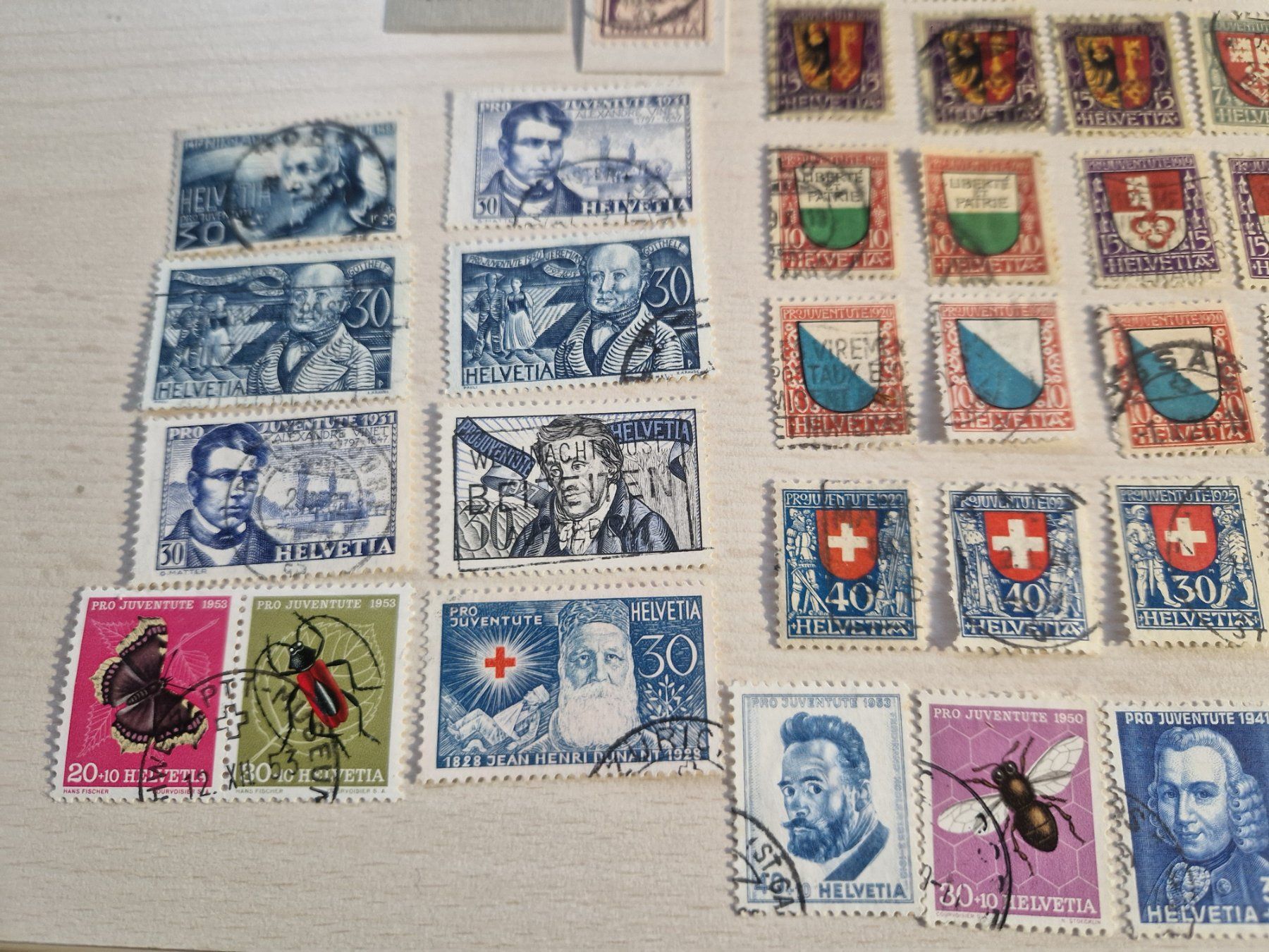 Tutti i francobolli: Posten PJ. Kat ca 2500.-, ab 1.- – Usato da Burgdorf venduto da Glossy01 6