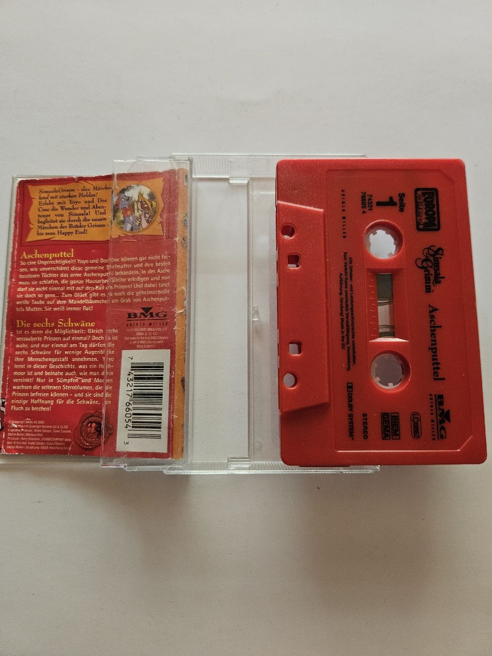Musicassette: Simsala Grimm - Aschenputel / Kassette #WT18 – Usato da Oberdorf BL venduto da BaldenEagle 1