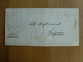 Herzogenbuchsee/ Wangen 8.April 1843