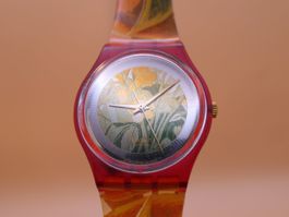 Swatch Gent "LA VIE EN ROSE" GR122, neue Batterie
