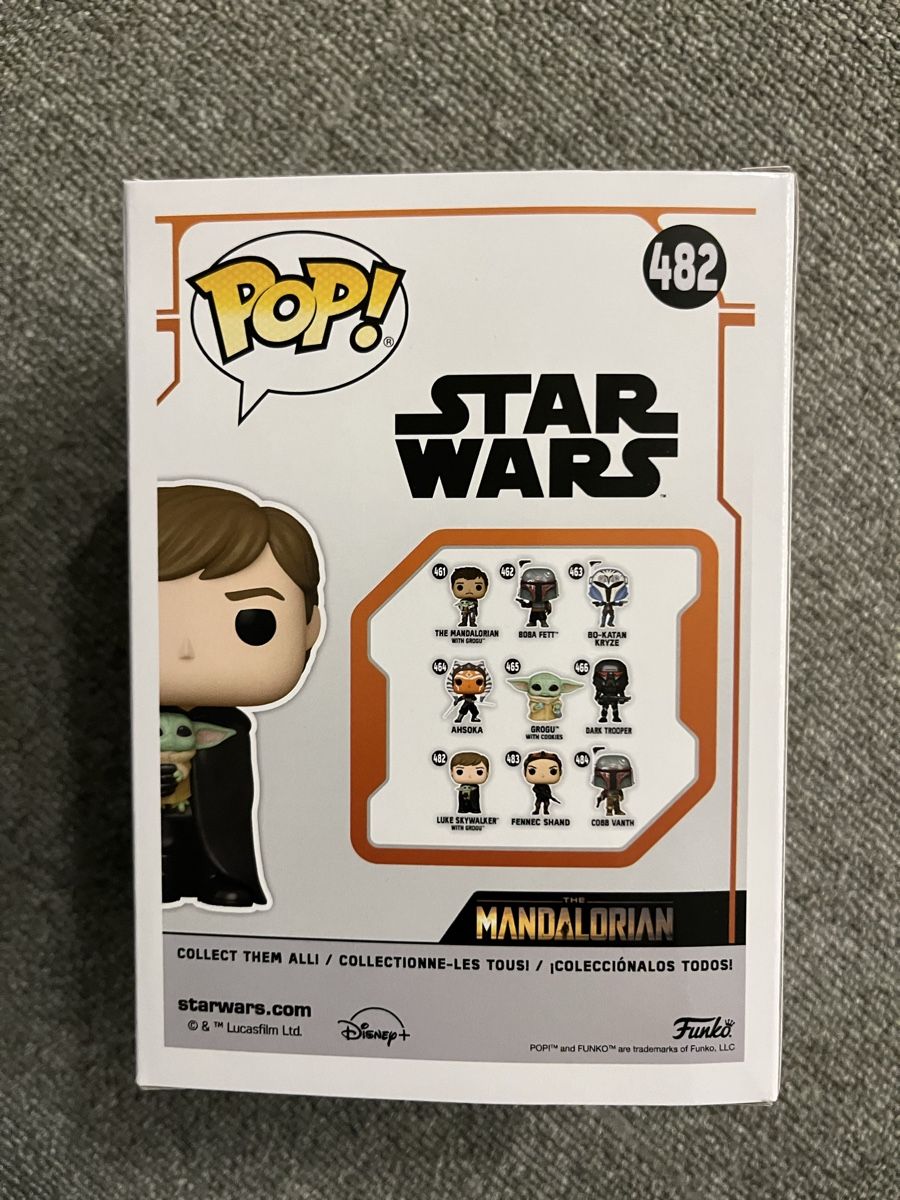 Funko Statuette: Funko Pop Star Wars Luke Skywalker mit Grogu - Nr. 482 – Nuovo (secondo la descrizione) da Stäfa venduto da greety1981 2