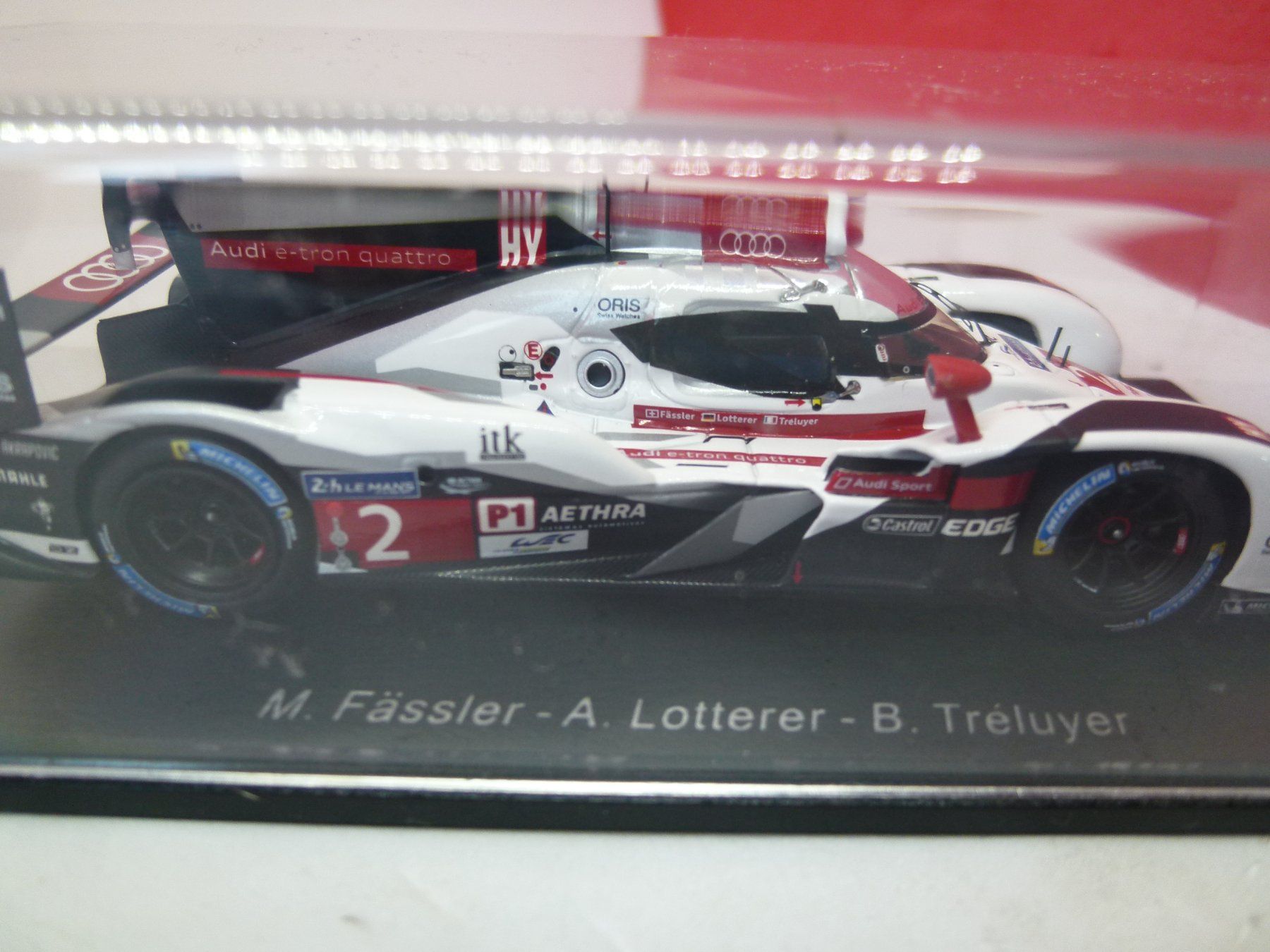 Spark Modellini d'auto: Audi R18 - Winner Le Mans 2014 u.a. mit M.Fässler - SPARK – Nuovo (secondo la descrizione) da Reiden venduto da mondial2 1