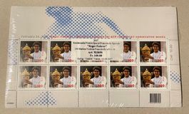 10 Bögen Roger Federer  ORIGINALVERPACKT