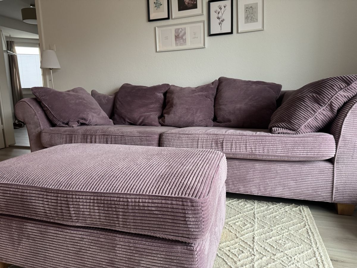 Divani: Big sofa mit Hocker gebraucht – Usato da Bülach venduto da Mellinchen30 2
