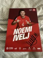 Original Autogrammkarte von Noemi Ivelj mit Signatur!