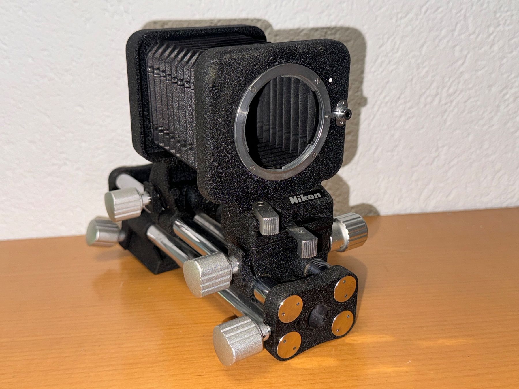 Nikon Fotocamera: NIKON PB-4 bellows Balgengerät, Adapters BR2 und BR3 – Usato da Kaiseraugst venduto da winnetou04 2