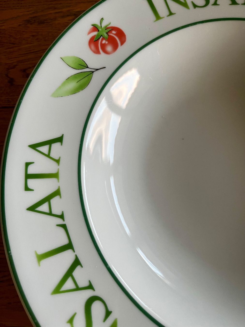 Schalen: Schöne, grosse Salatschüssel / Pastateller "Insalata" ... – Neu (gemäss Beschreibung) aus Adliswil von eri.40 1