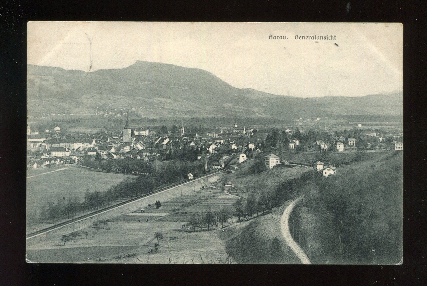 Ansichtskarten: Aarau, Generalansicht – Gebraucht aus Aarau von Elmaar41