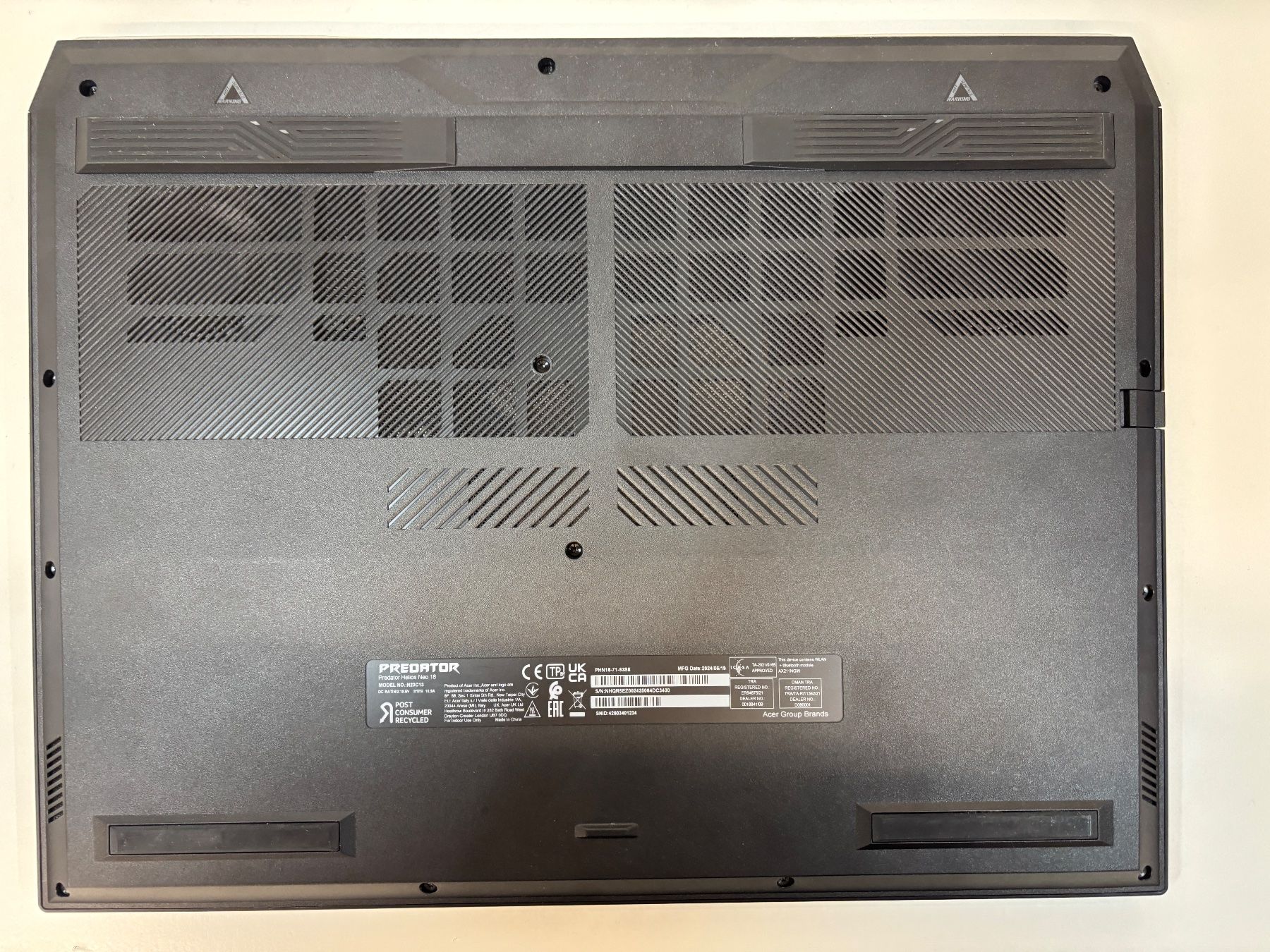 Acer Notebooks: Notebook 18" Acer Predator Helios Neo 18, Core i9, DEFEKT – Defekt aus Lachen SZ von alcom-electronics 5