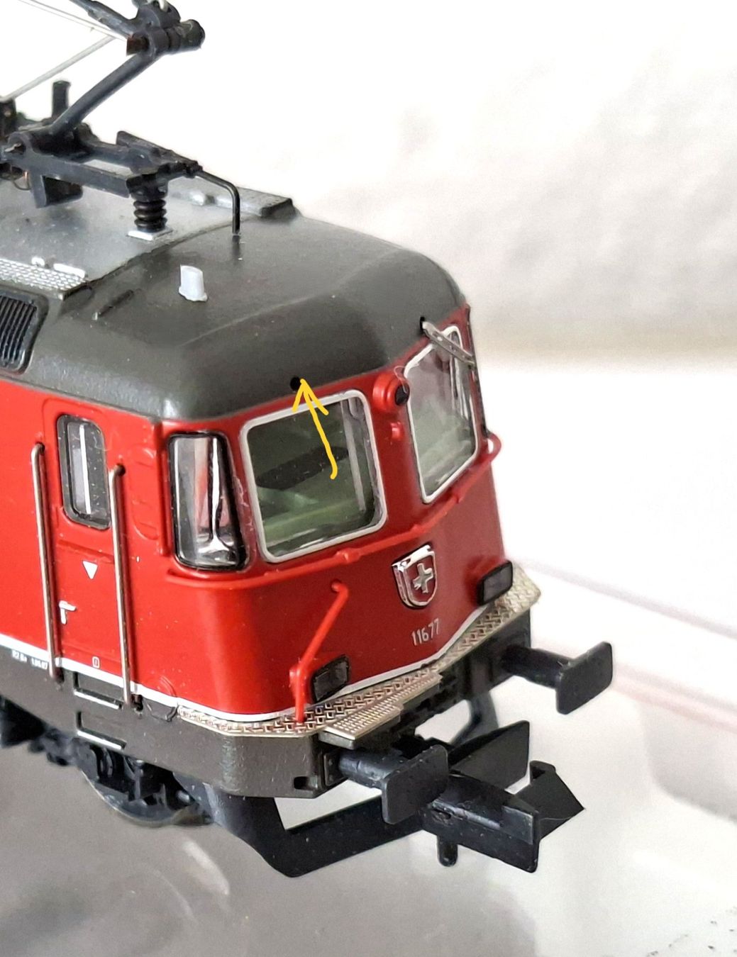 Fleischmann Modellini di ferrovie: Fleischmann Re 6/6 SBB DCC mit Sound 734192 – Usato da Biberist venduto da Ntrains 4