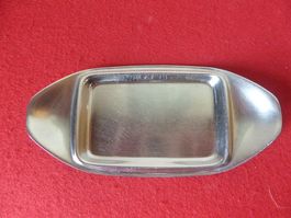 Butterplatte/Dose Edelstahl