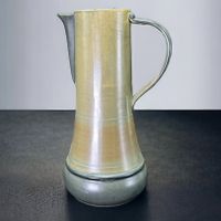 Superbe vase pichet in céramique d'art BALDELLI Italie