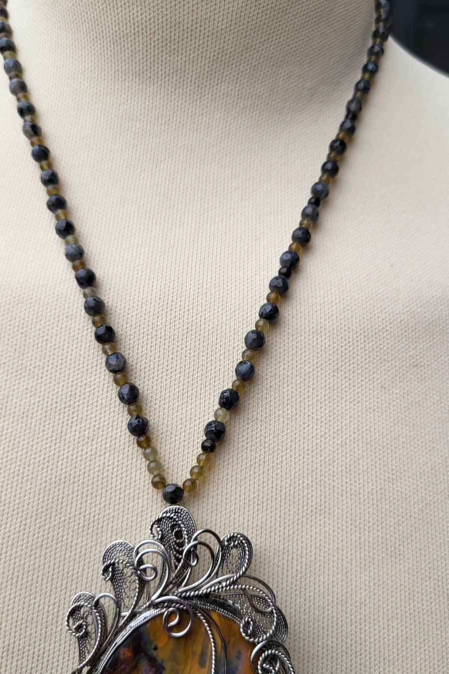 Catenine: Collier avec opal naturelle – Nuovo (secondo la descrizione) da Fribourg venduto da VictoriaShop7 2
