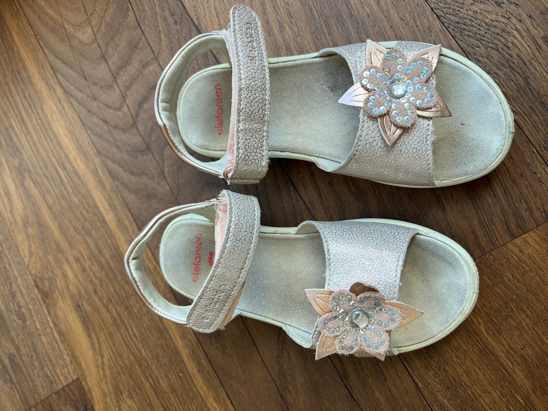 Elefanten Schuhe für Mädchen: Sandalen Elefanten Gr. 29, Leder Schuhe – Gebraucht aus Affoltern am Albis von Blackrhythm 6